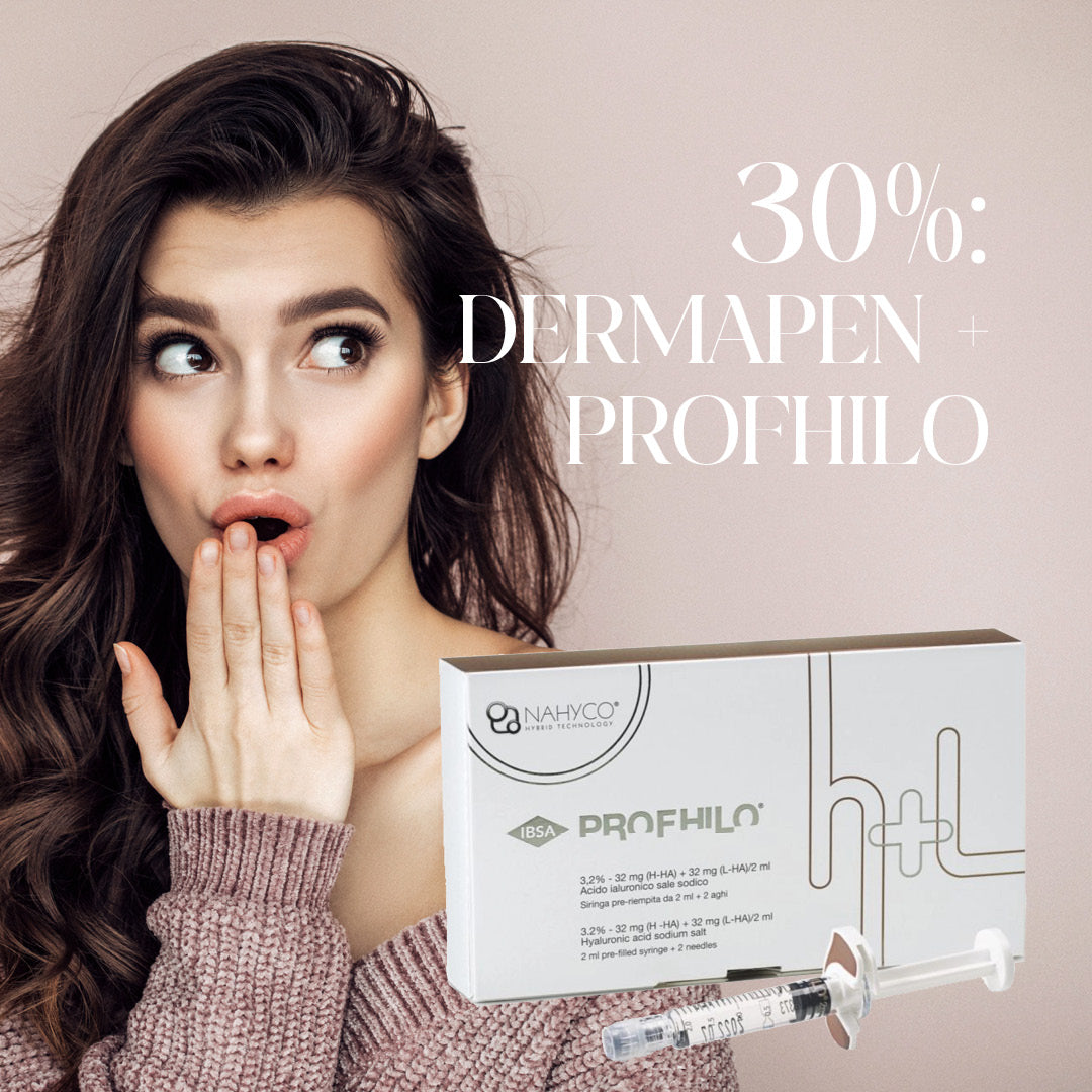 STORT JUBILEUMSTILBUD: Dermapen + Profhilo