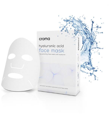 Croma Hyaluronic Acid Face Mask 8-pk